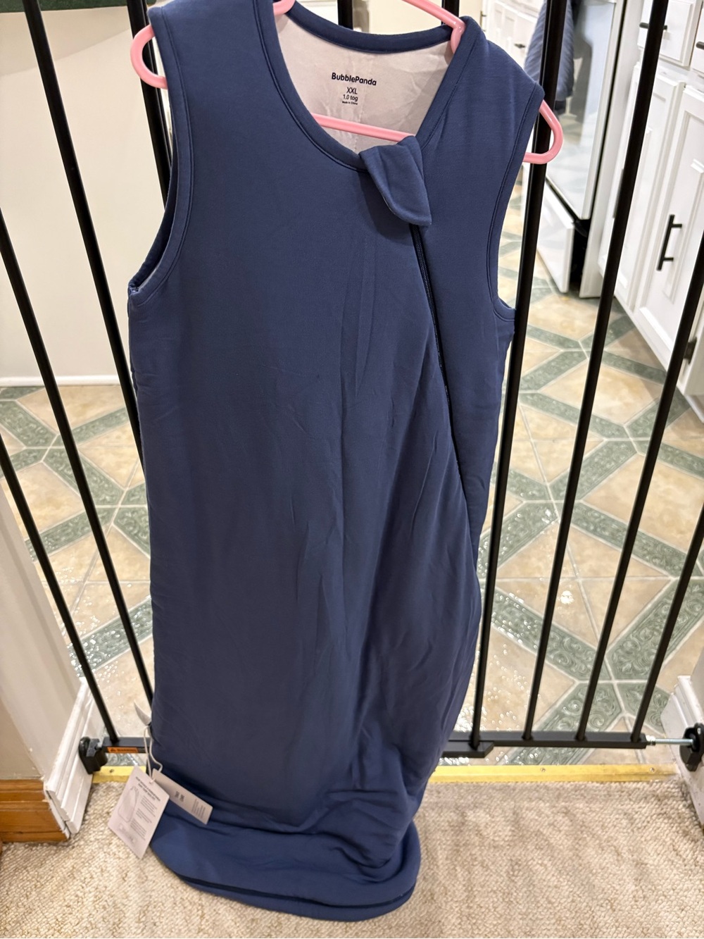 BubblePods Navy One-Piece Footie Sleep Sack for Kids
